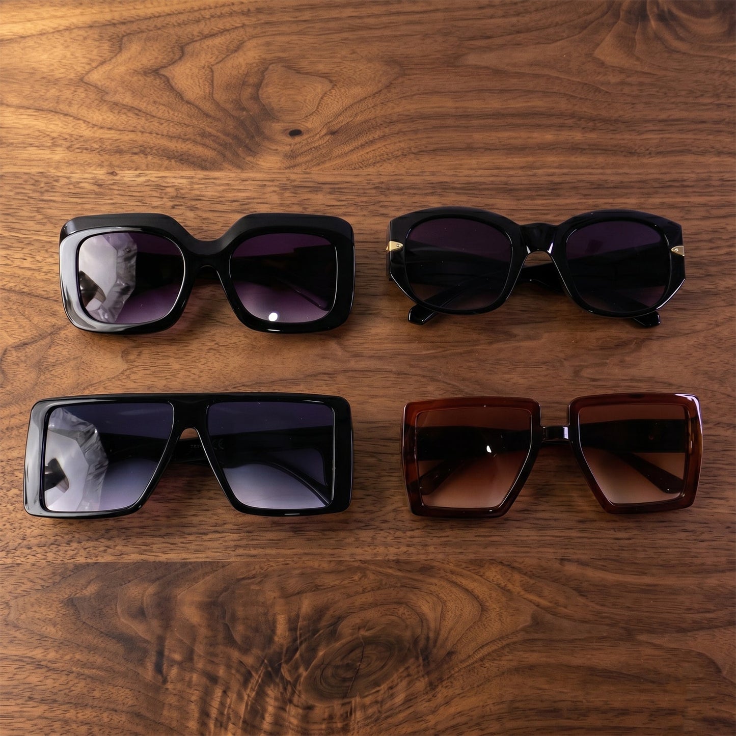 Square sunglasses style