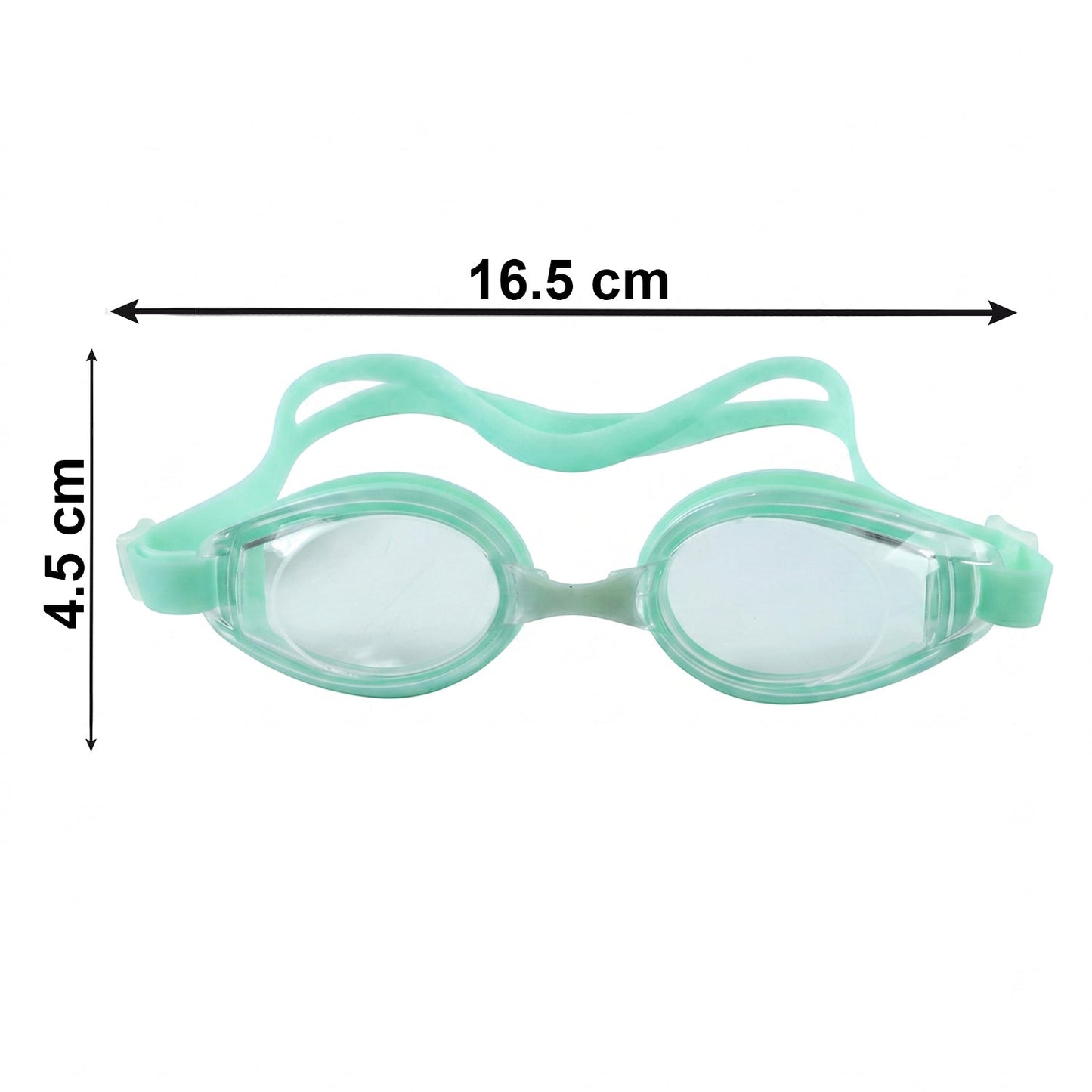 Kids Anti-Fog Swimming Goggles with Adjustable Strap and Leak-Proof Design – 1 Pc
