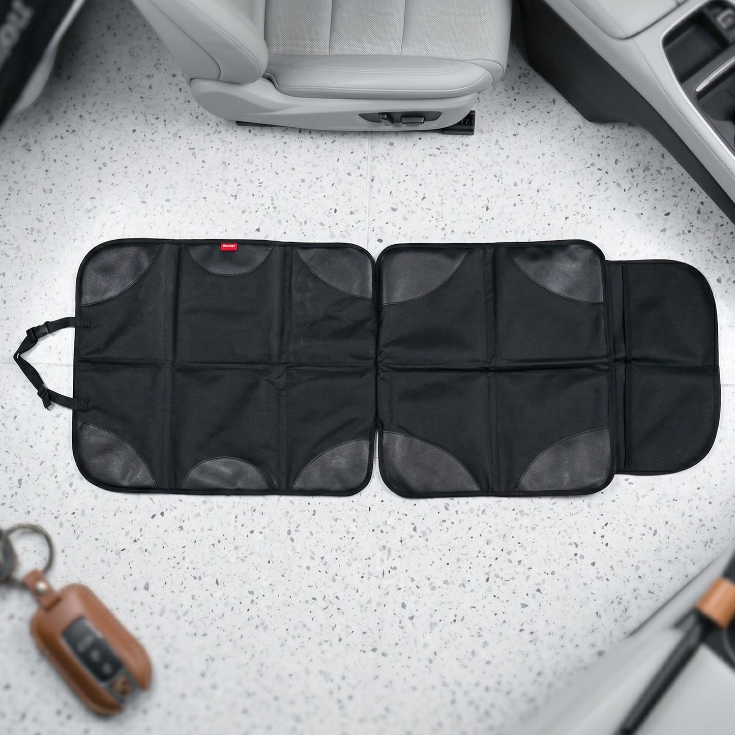 Car Seat Protector Mat 120x48cm Waterproof Anti Slip Auto Cushion Pad (1 Pc)