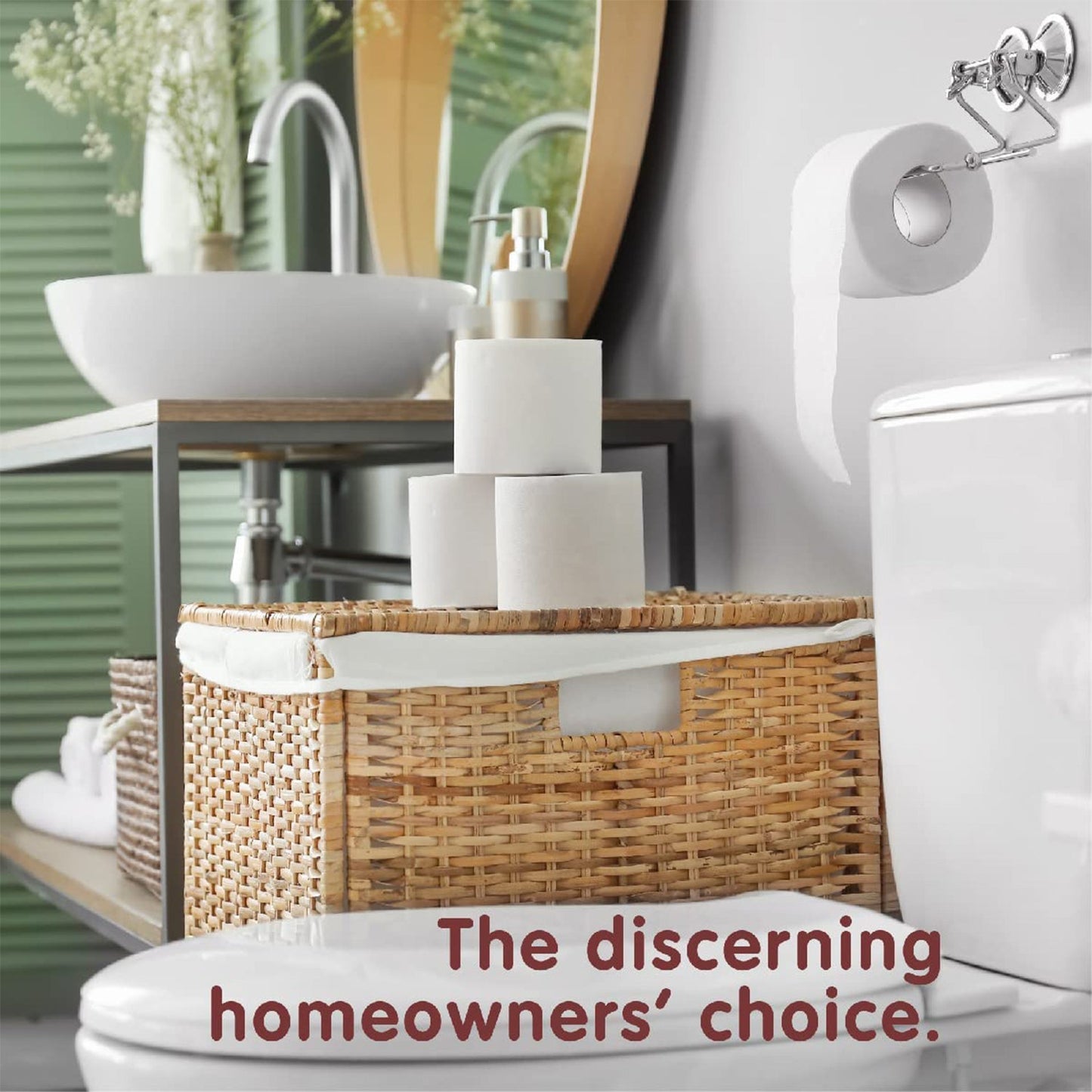 Toilet Tissue Rolls â€“ Soft Embossed Bathroom Tissue, 220 Sheets Ã— 10 Rolls