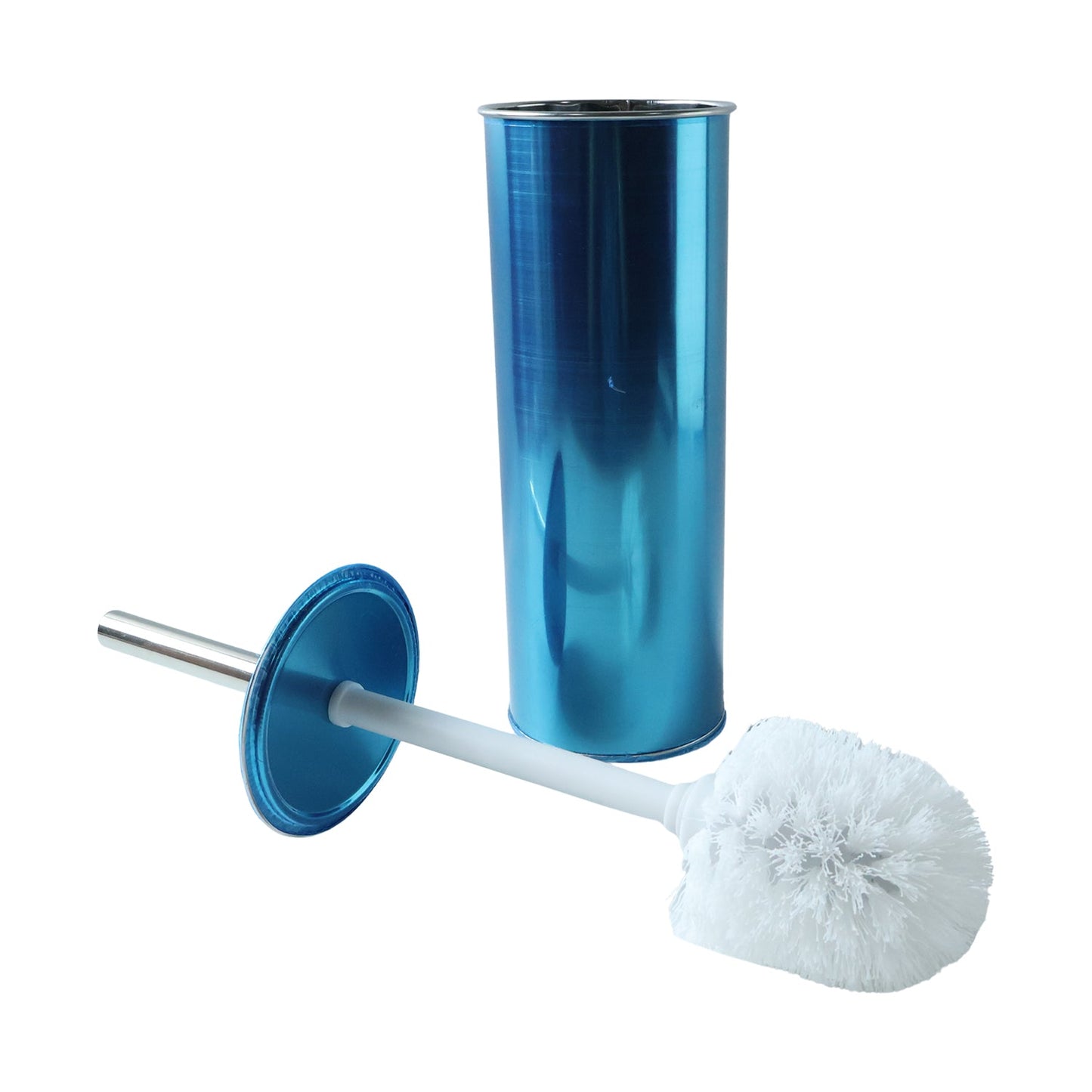 Premium Toilet Cleaning Brush with Holder Set (1 Pc)