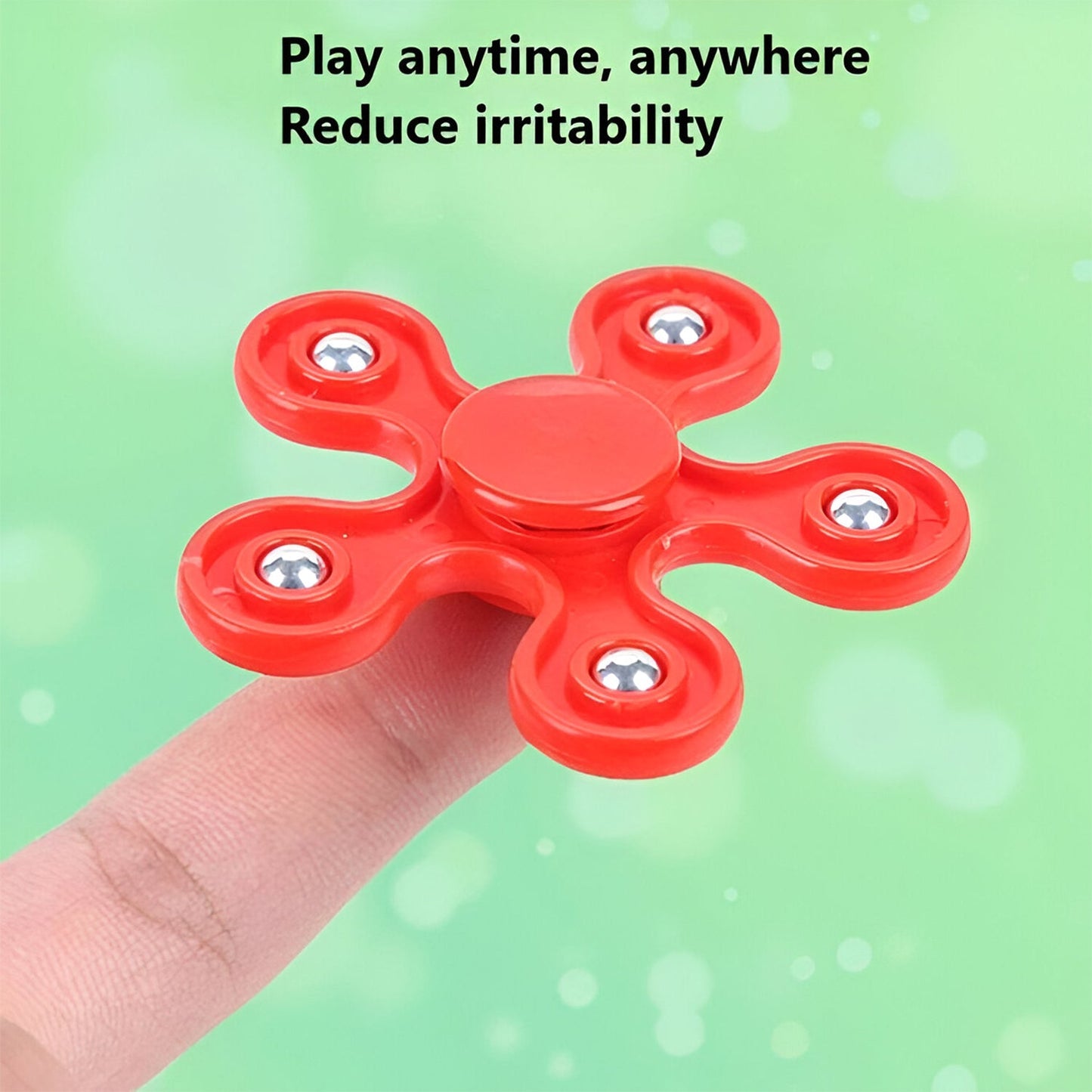 childrenâ€™s toothbrush and spinner toy set