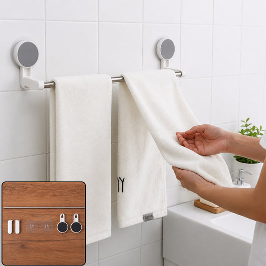 Self-Adhesive Towel Rod - (1 Pc)