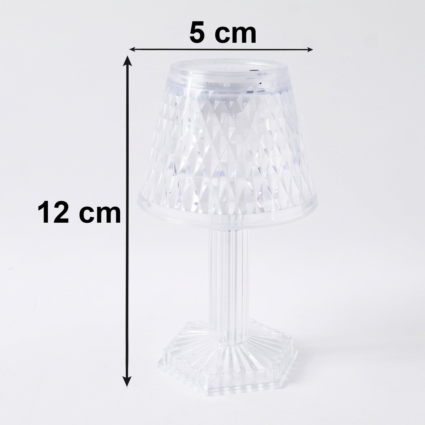 Cup Shape Crystal Table Lamp (1 Pc)