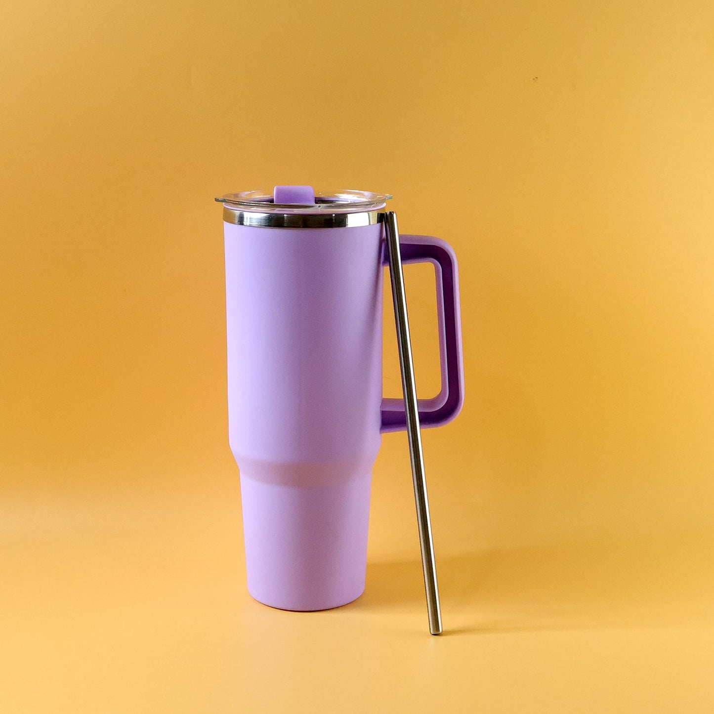 Konvex Large Capacity Insulated Tumbler Mug with Handle and Straw 1200 ML Approx