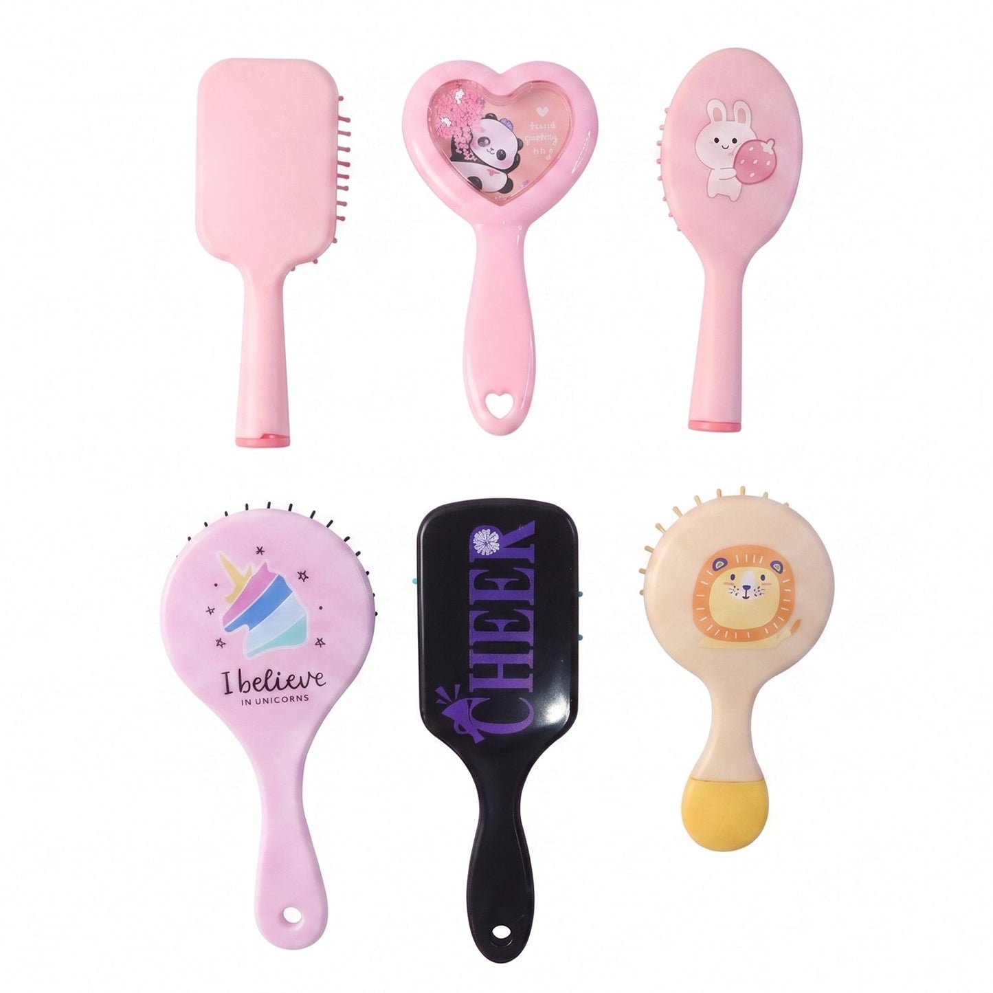 Premium Grooming and Styling Hair Comb – (1 Pc Mix Design)