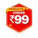 Under ₹99