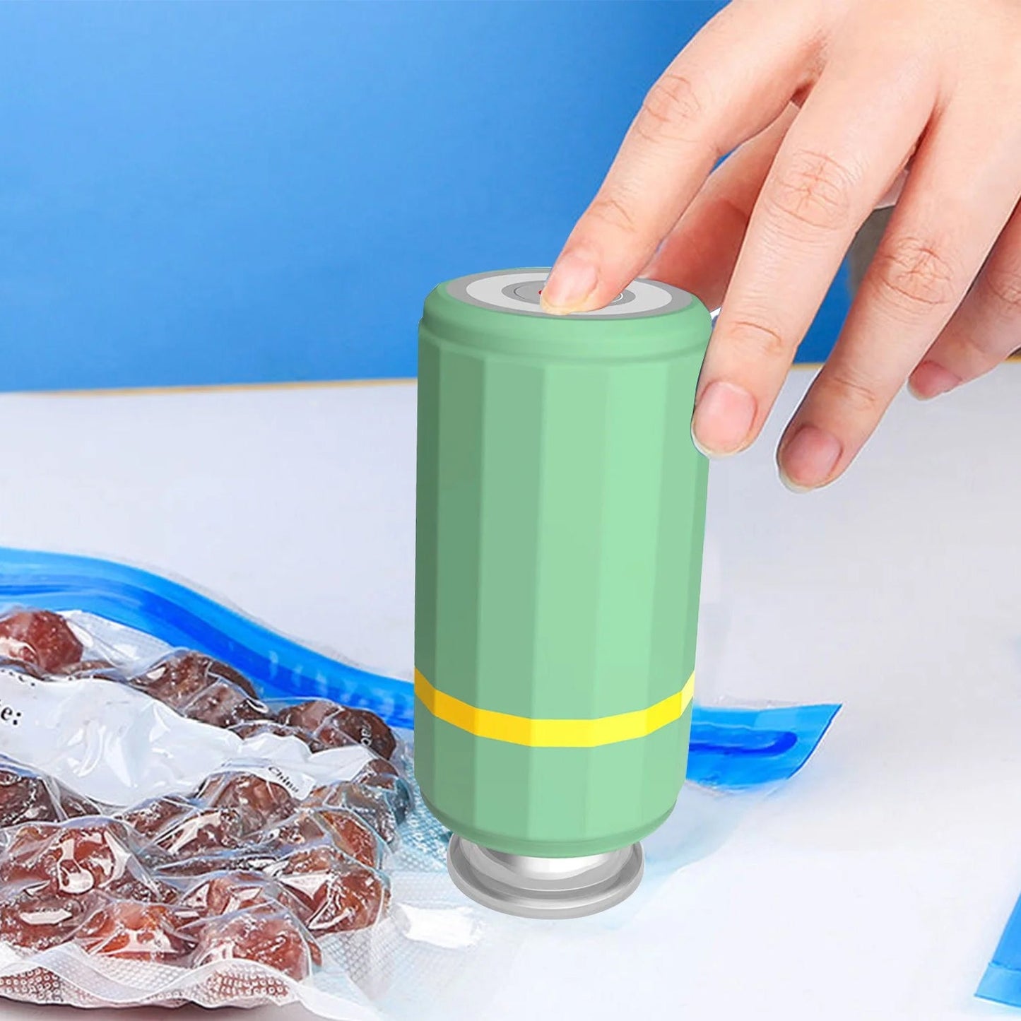 Portable Electric Vacuum Sealer Machine (1 Pc)