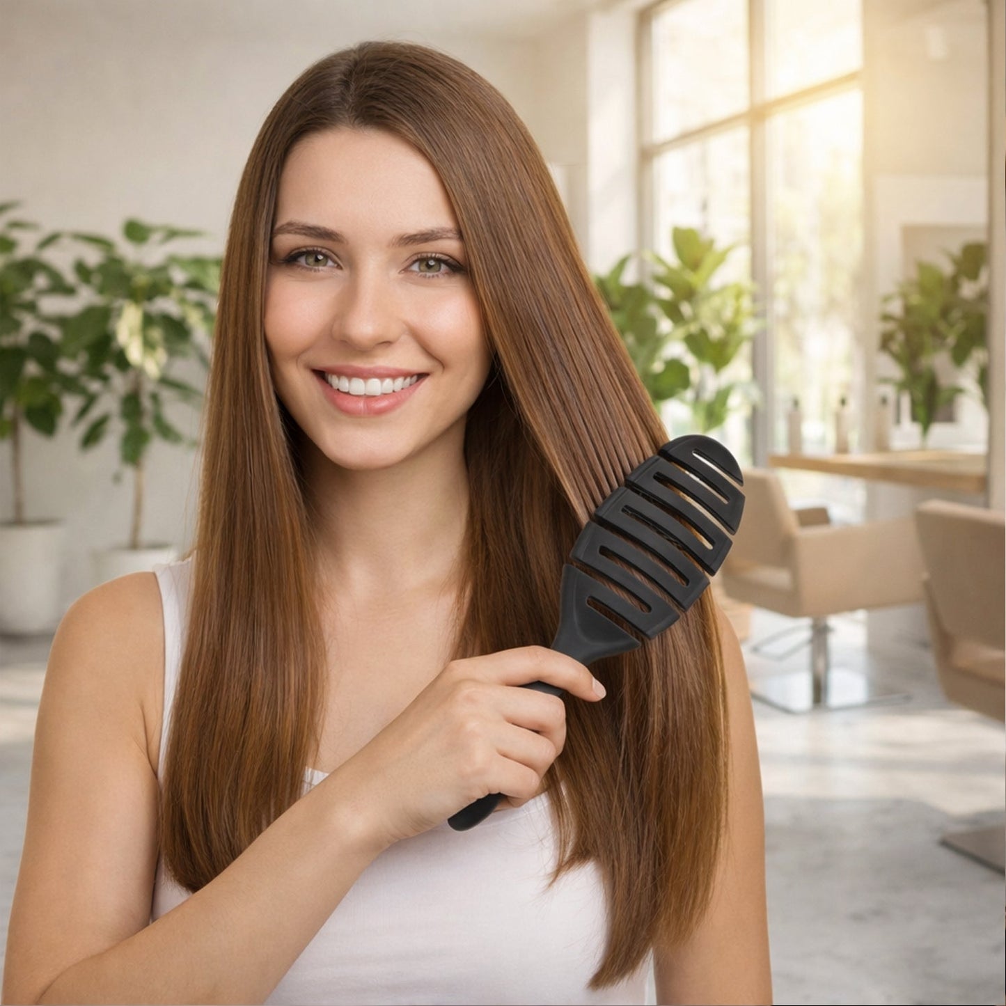 Premium Detangling  Hair Styling Hair Brush / Hair Comb with Flexible Vent Design