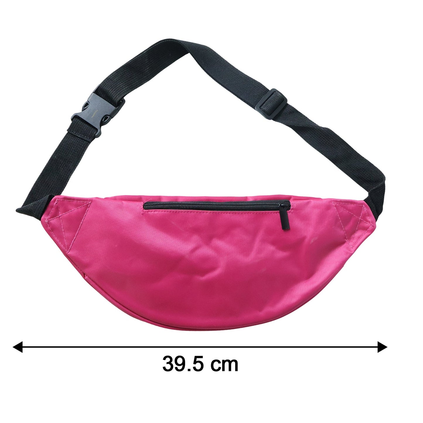 Adjustable Waist Bag 1 Pc – Lightweight Travel Fanny Pack with Zipper