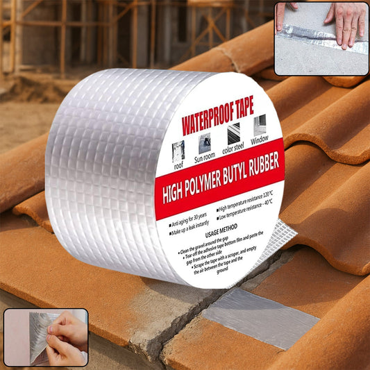 High Polymer Butyl Rubber Waterproof B-Grade Tape