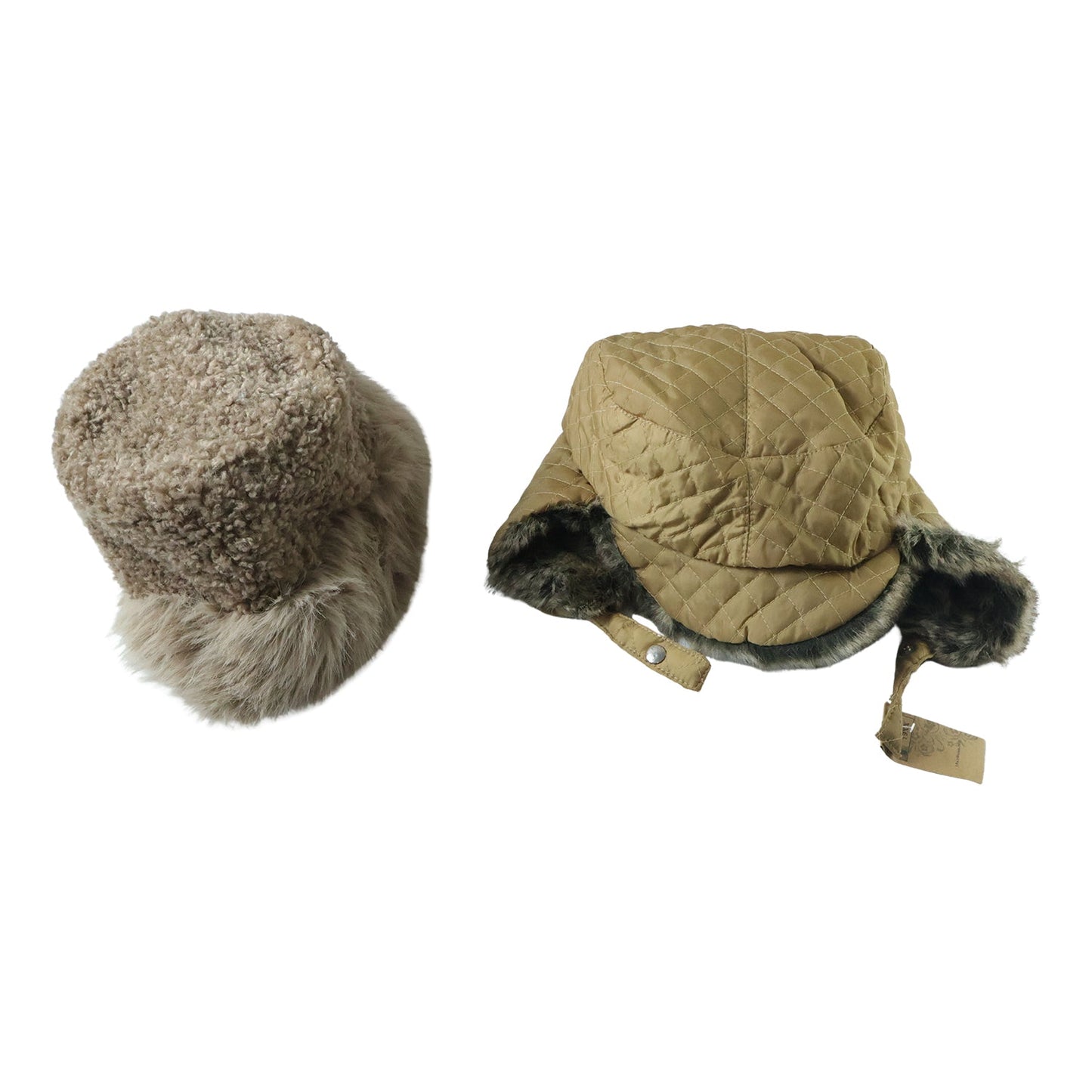 Kids Winter Fur Lined Warm Cap with Ear Flap and Stylish (1 Pc, Mix Design)