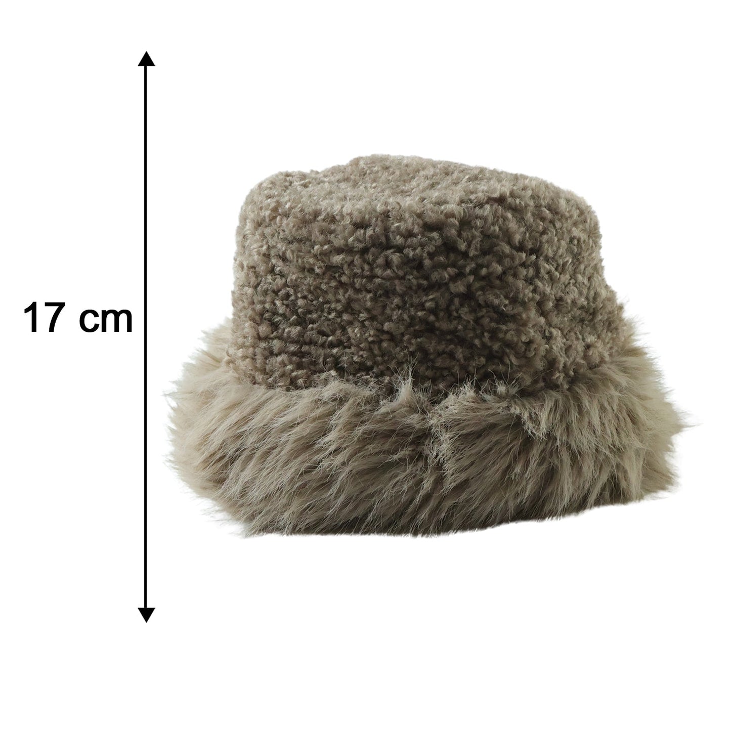 Kids Winter Fur Lined Warm Cap with Ear Flap and Stylish (1 Pc, Mix Design)