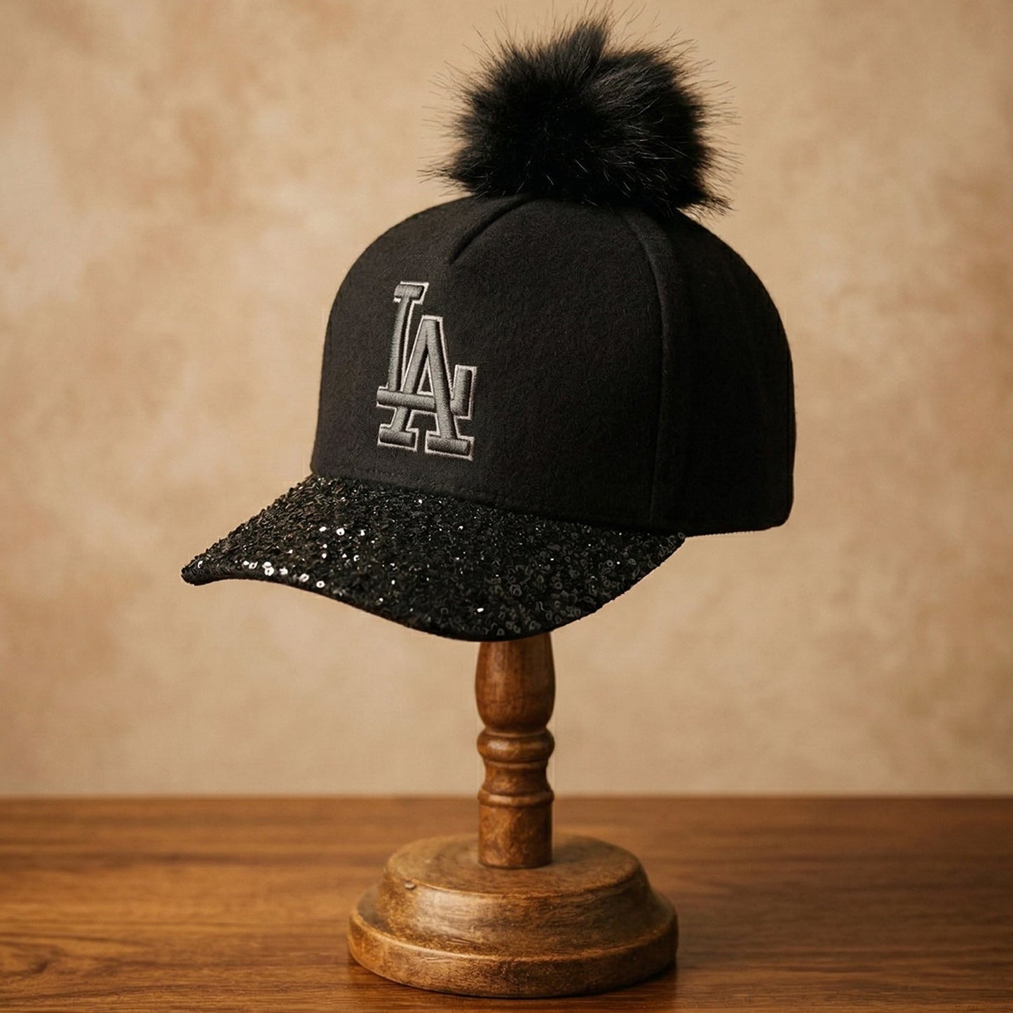 Stylish Embroidered Logo Design Baseball Cap (1 Pc)