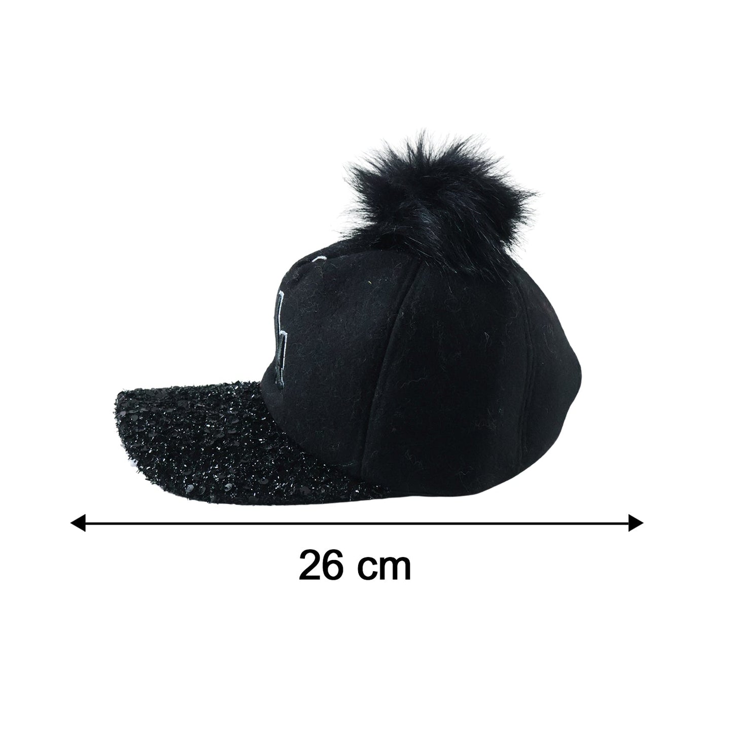 Stylish Embroidered Logo Design Baseball Cap (1 Pc)