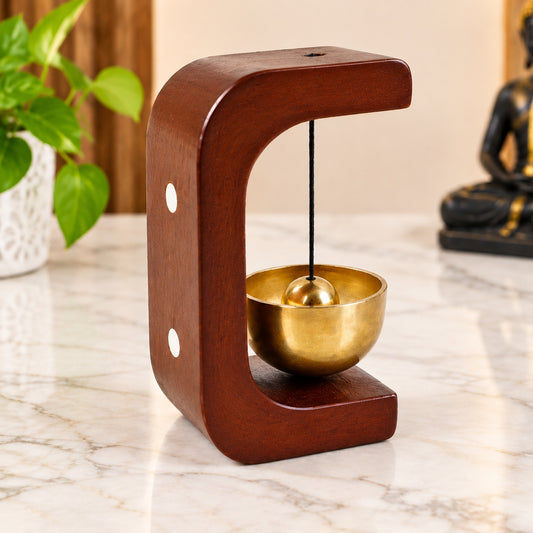 Adhesive Premium Desktop Japanese-Style Zen Bell (1 Pc)