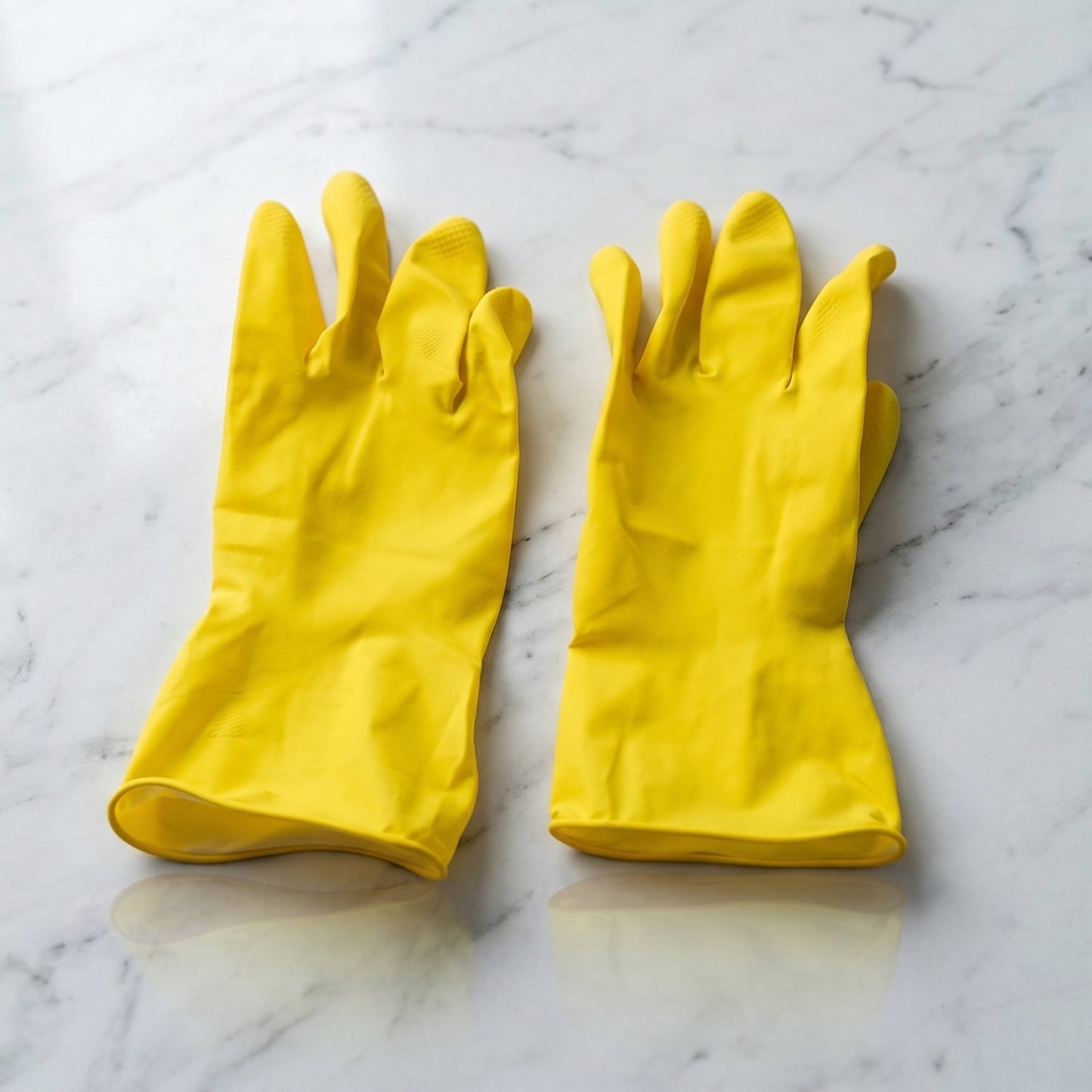 Victor yellow gloves household