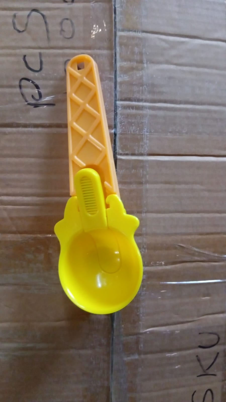 Plastic Premium Ice Cream Scoop Set – 2 Pcs
