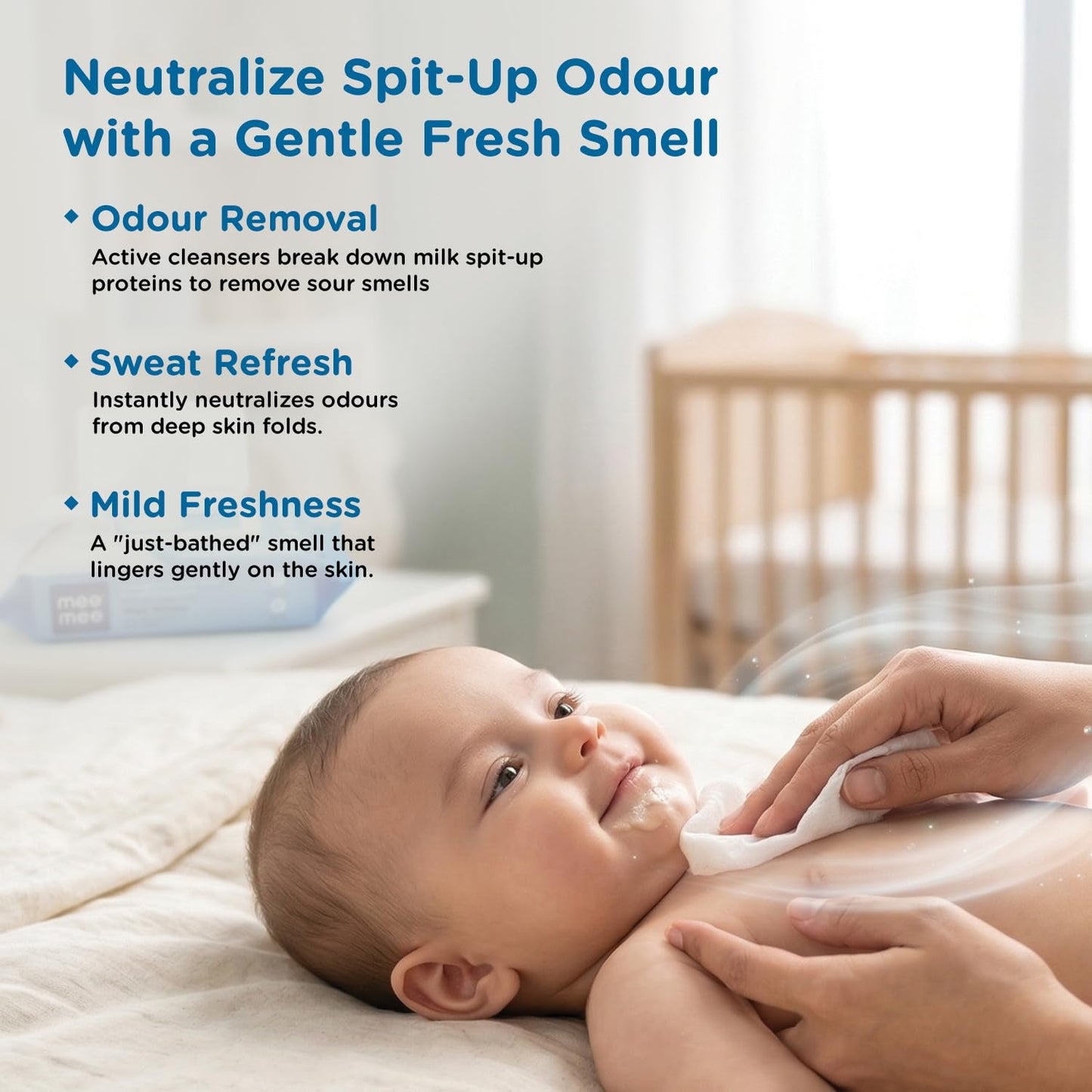 Gentle baby wipes sensitive skin