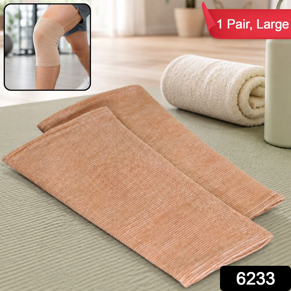 Knee Cap for Support  Large Breathable Joint Brace | Velvet Wellness
