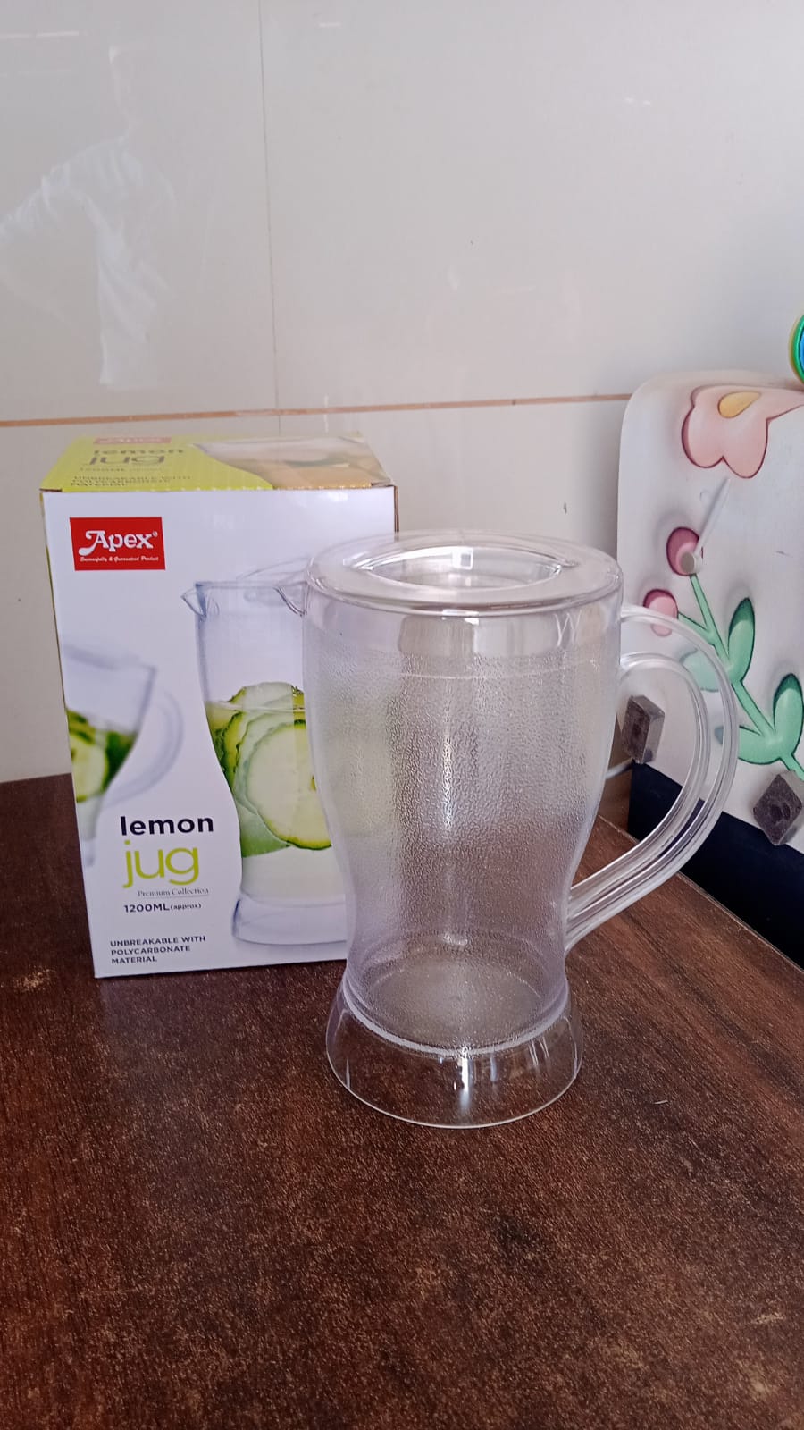 Apex Unbreakable Lemon Jug â€“ 1200 ML (Approx / 1 Pc)