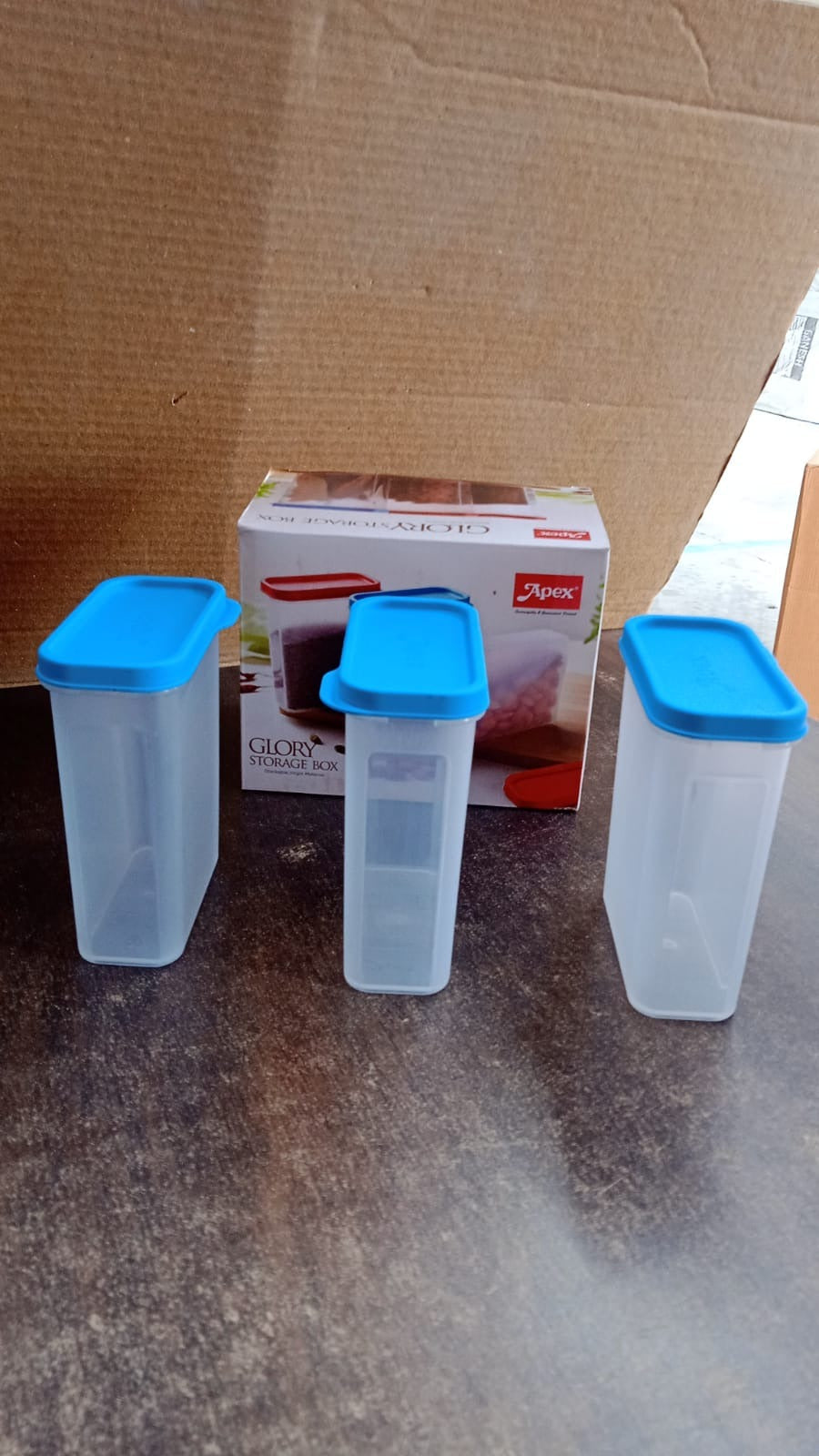 Apex Glory Food Storage Container Set â€“ 3-Piece