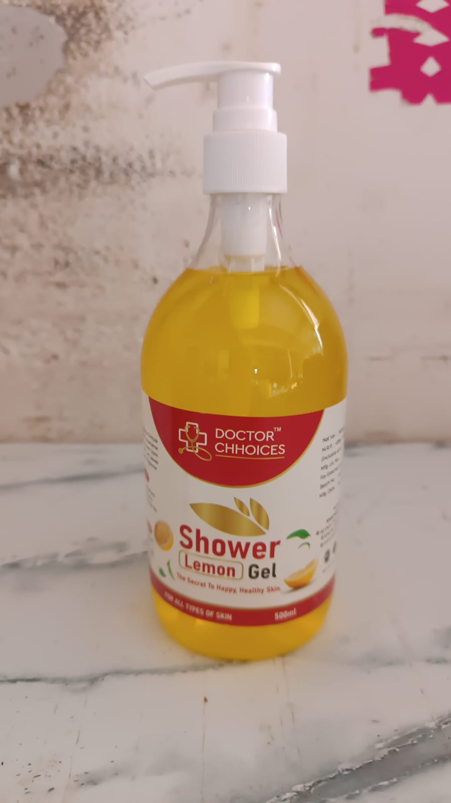Doctor Chhoices / Choices Lemon Shower Gel â€“ 500ml (1 Pc)