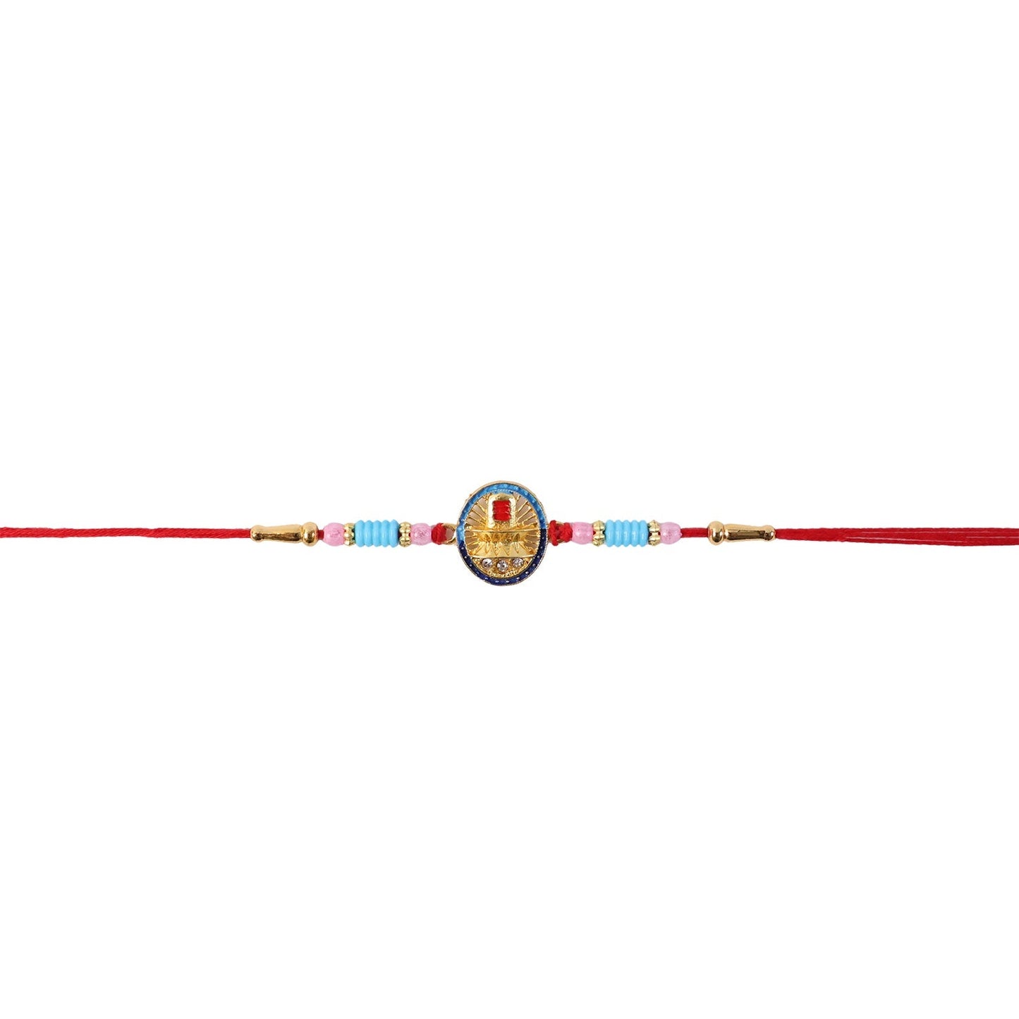 Festive Lord Shivling Rakhi with elegant details