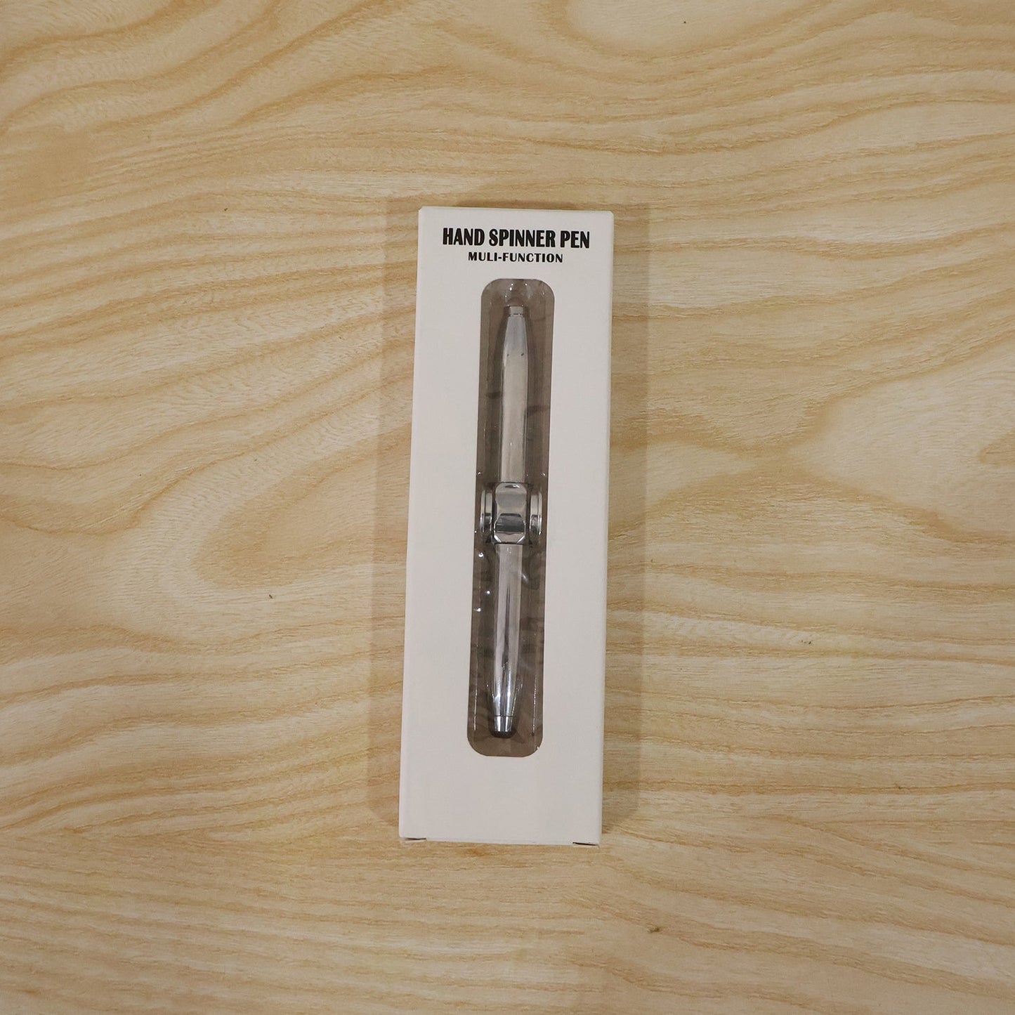 Multifunction Hand Spinner Pen with LED Light (1 Pc)