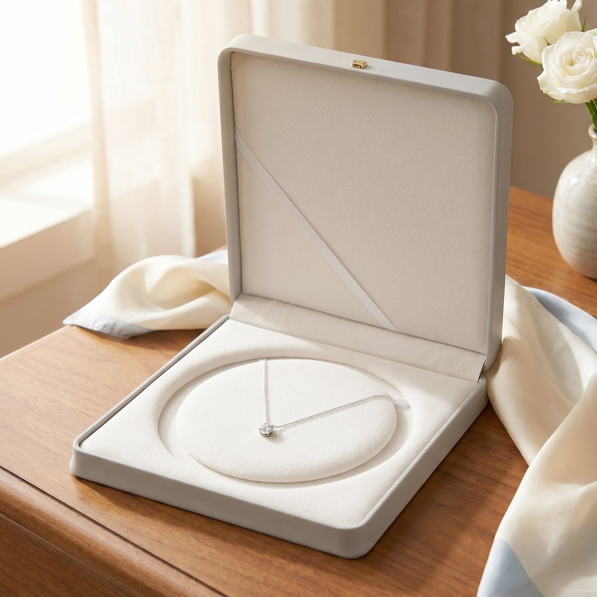 Jewelry organizer gift box suitable for various jewelry types