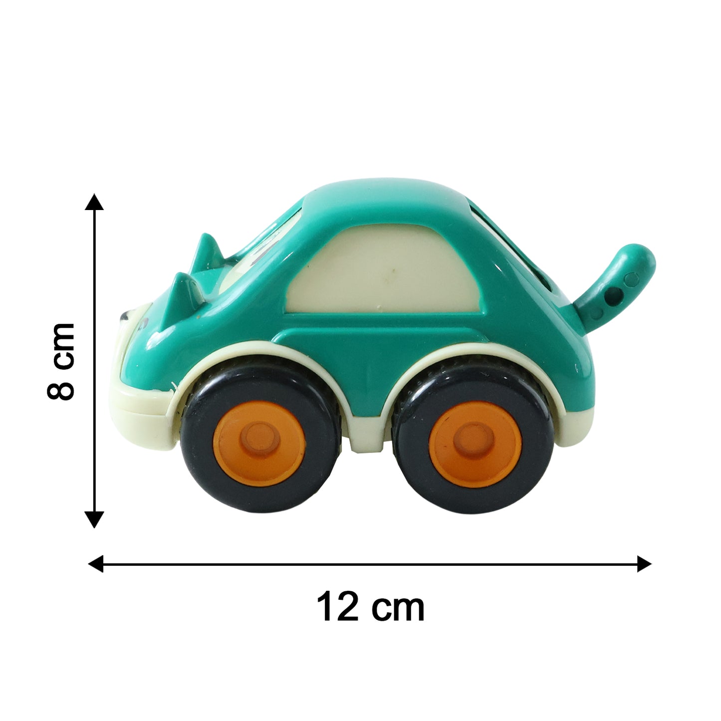 Cartoon Pull-Back Car Toy Set for Kids (12 Pc)