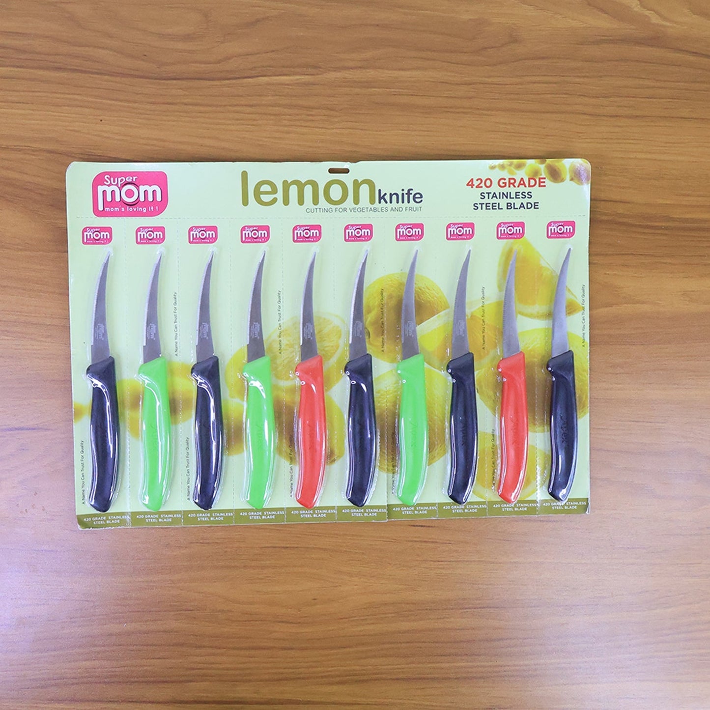 Supermom Stainless Steel Lemon Knife (10 Pc / Set)