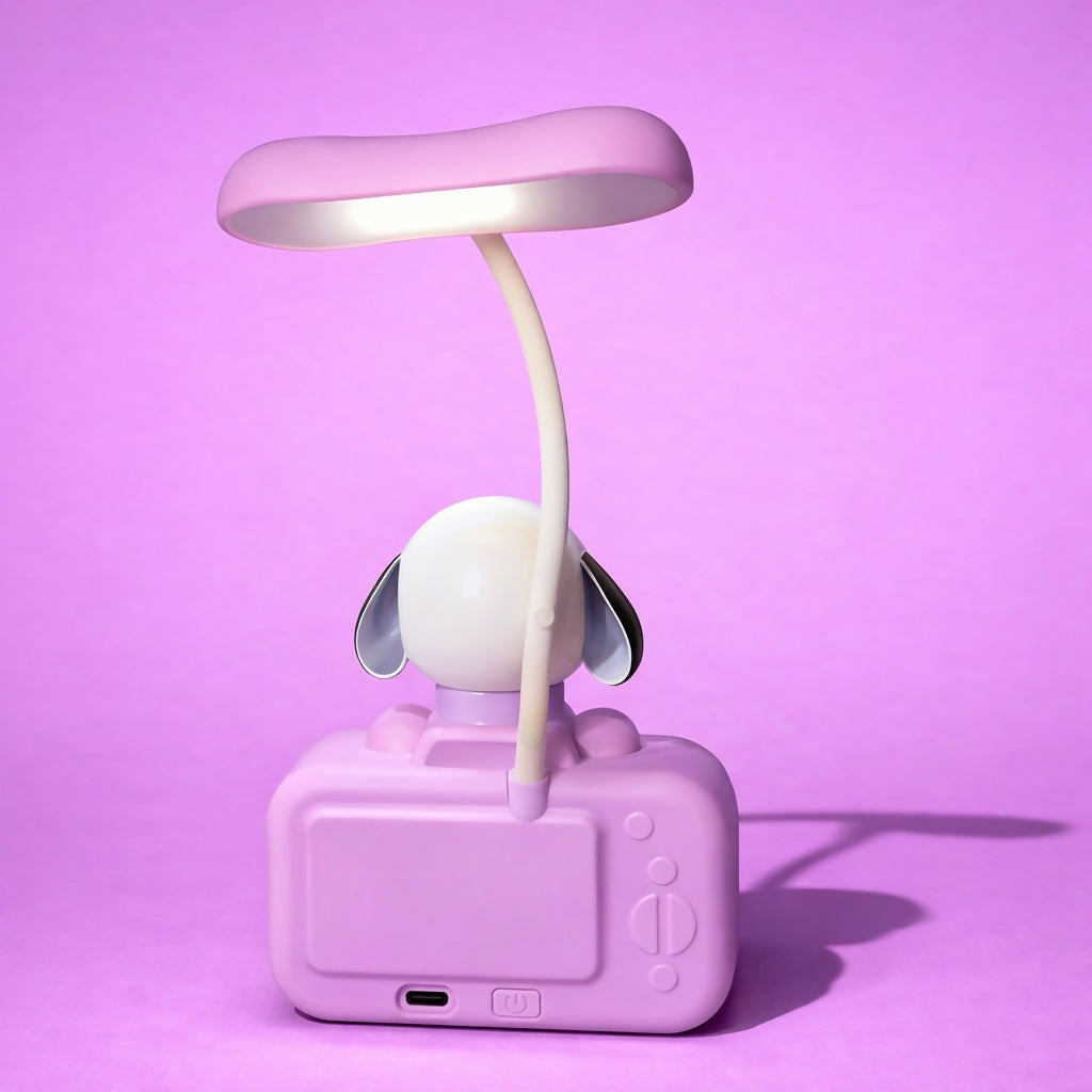 Kids Mini Camera Projector Lamp with Study Light & Slide Projection