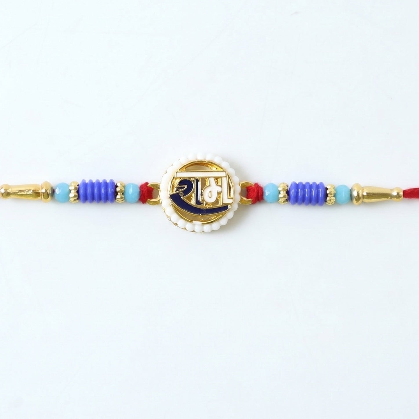 Elegant Ram Naam Devnagari Rakhi suitable for Raksha Bandhan celebrations