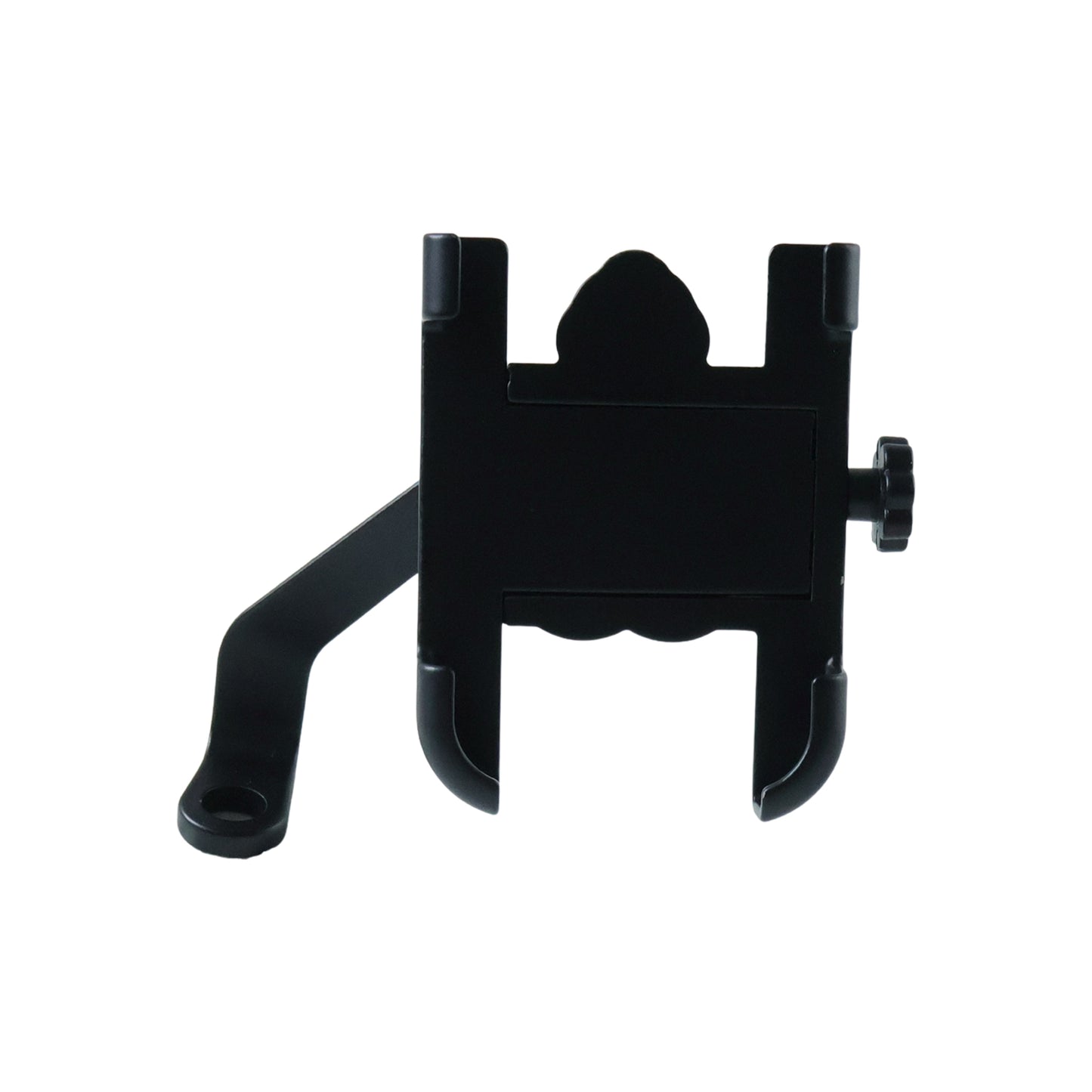 Mobile Phone Holder With Easy Adjustable Rear View Mirror Mount Solid Metal Cradle Stand Suitable for Bike & Mobile Phones