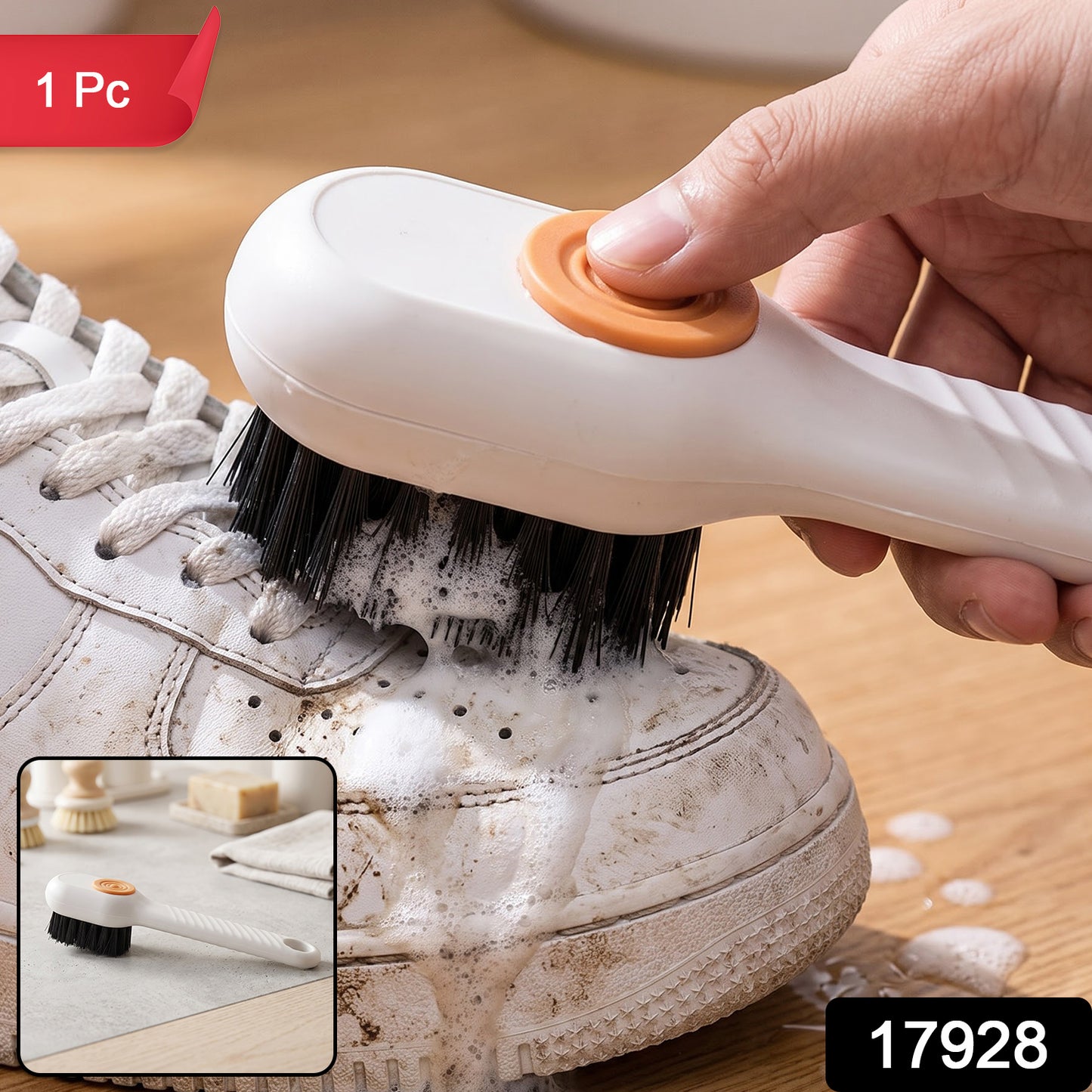 Portable Self-Squeeze Mini Mop – Strong Absorbent Mop for Bathroom & Kitchen