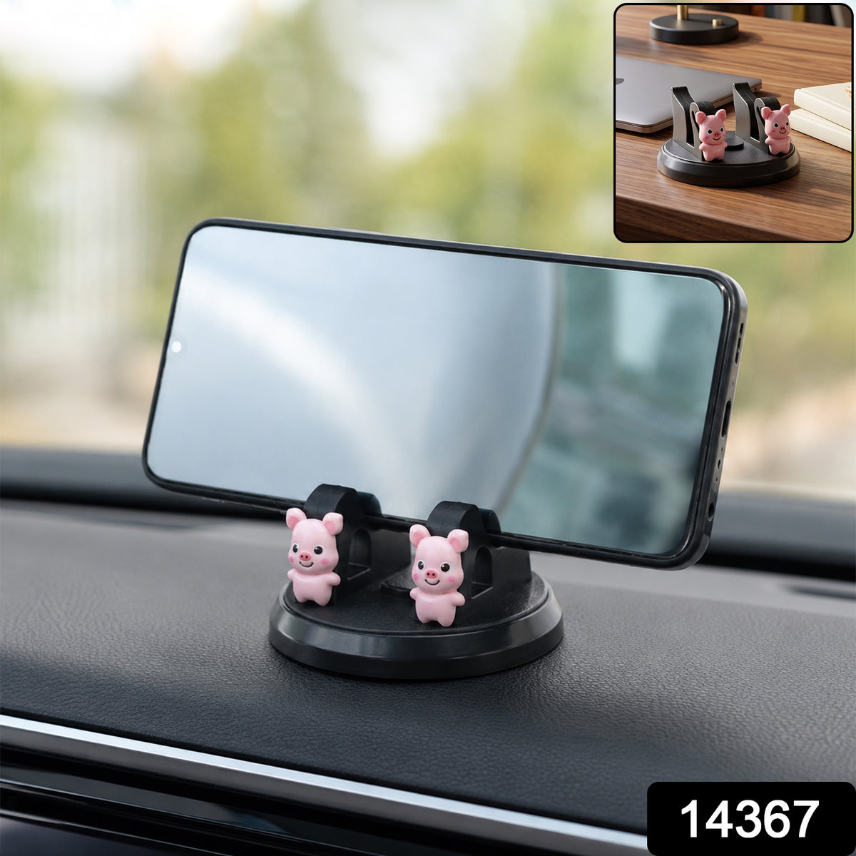Multipurpose Car Dashboard Mobile Phone Holder Stand (1 Pc)