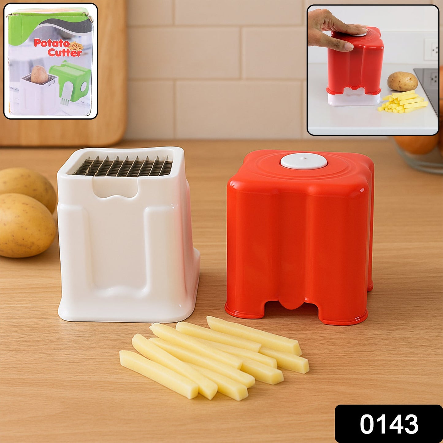 French fry cutter press tool