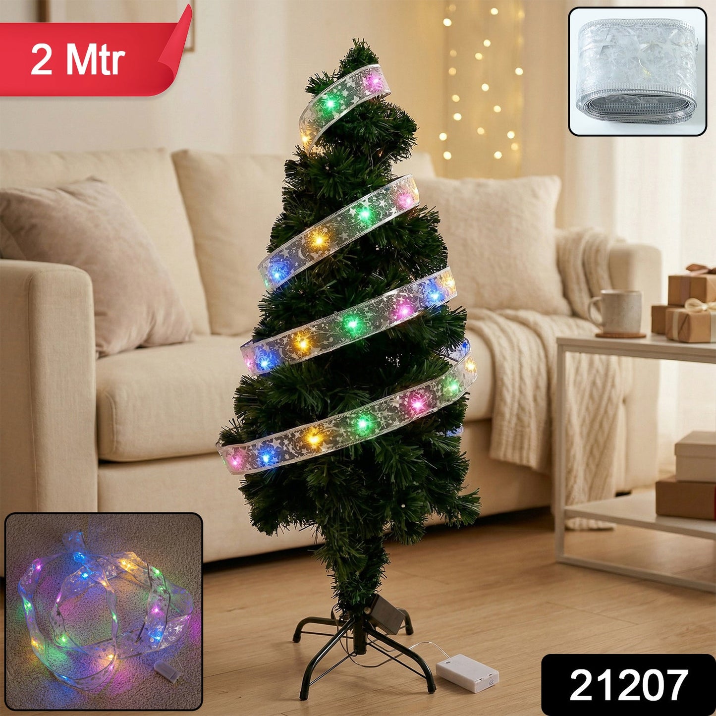Decorative LED Ribbon Light Strip (2 Mtr)