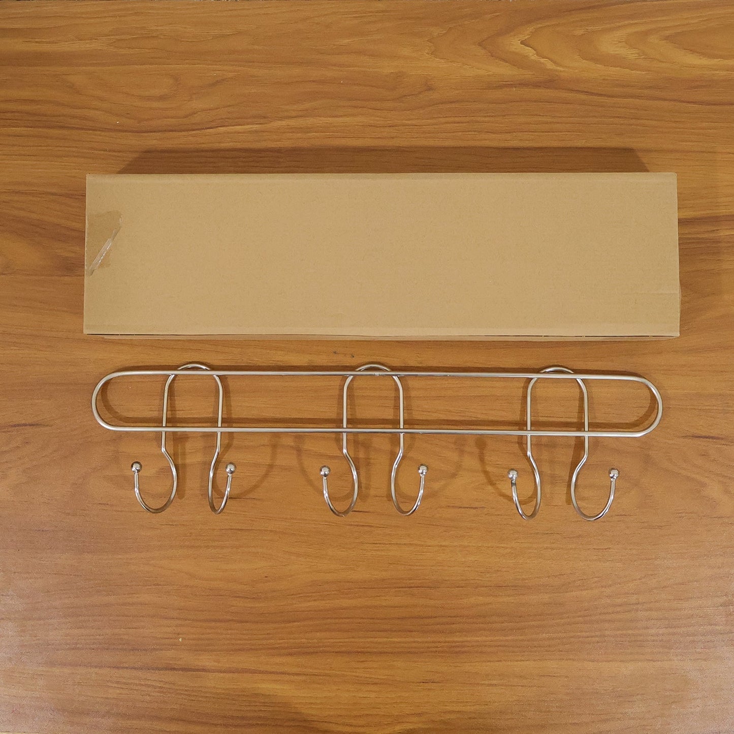 Premium Wall Mounted Metal Multi Hook Rack (1 Pc)