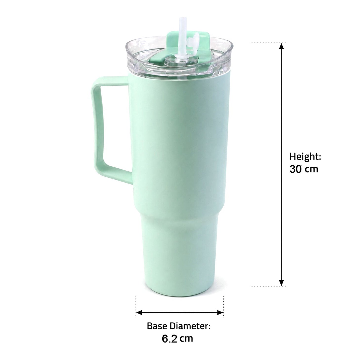 Toony 1800ml Travel Tumbler size guide & dimensions