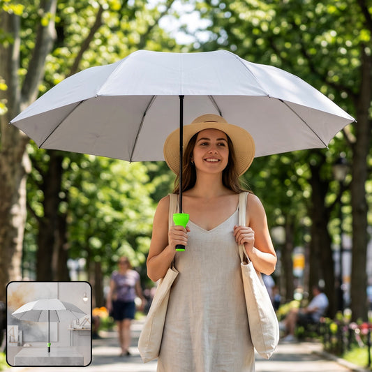 Pocket Folding Wine Bottle Umbrella