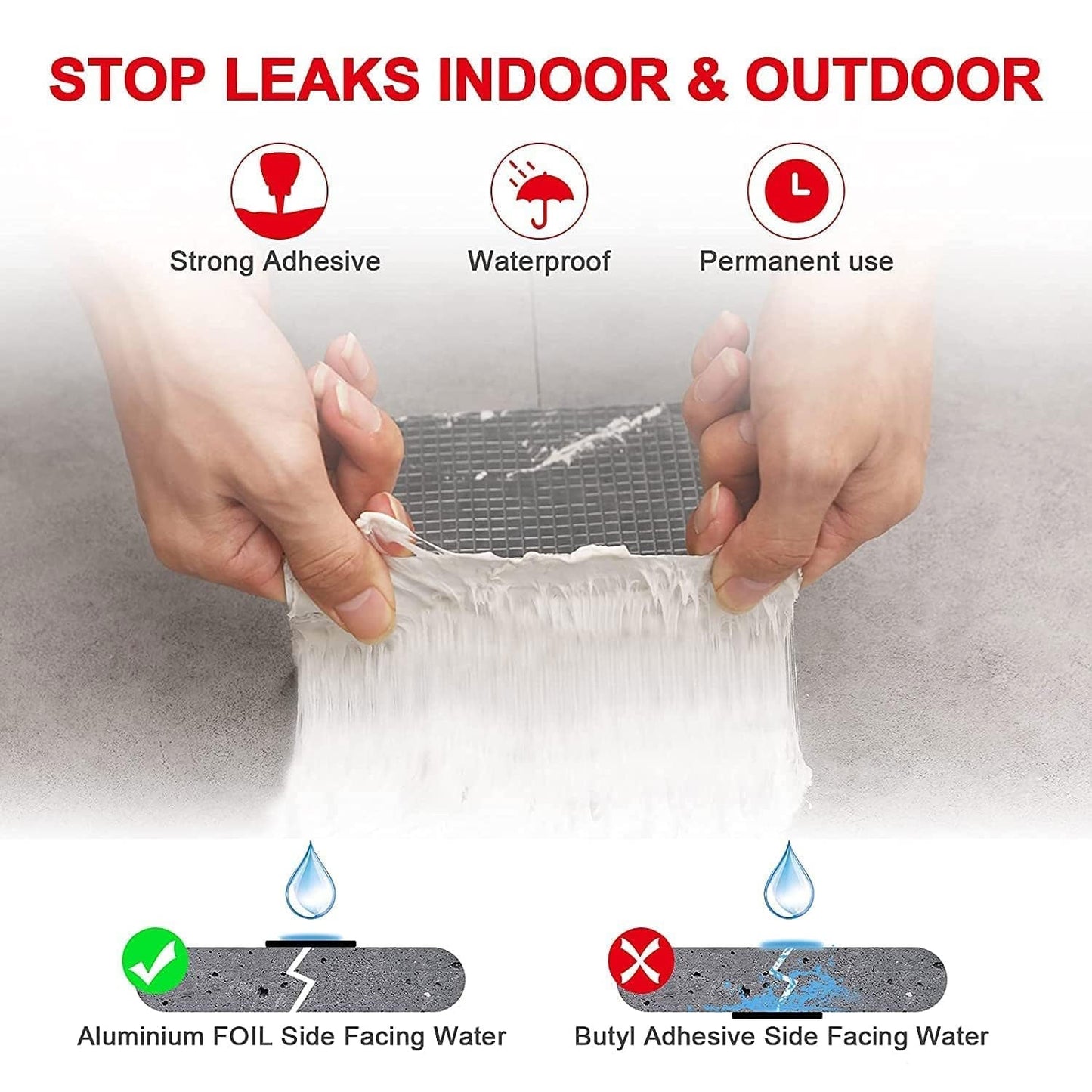 Waterproof Roof Tape â€“ Strong Seal for Leaks & Joints