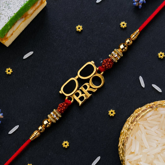 Cool Bro Rakhi handcrafted from premium materials showcasing traditional-modern design