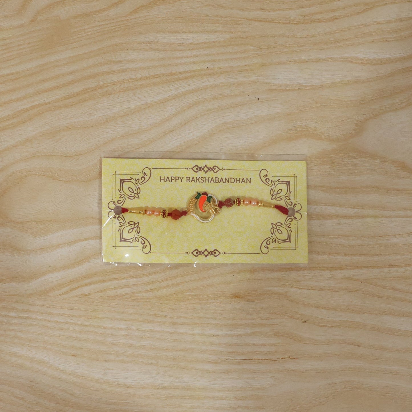 Soft thread of Rakhi ensuring comfortable wear for Raksha Bandhan