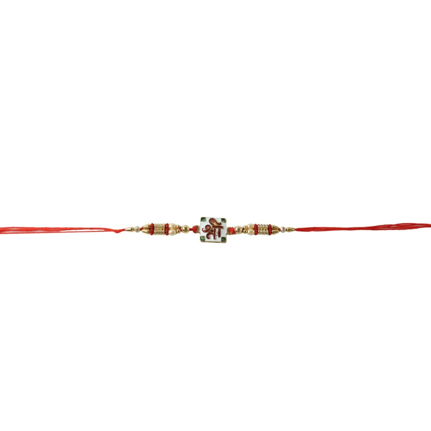 Side view of Rakhi with beads