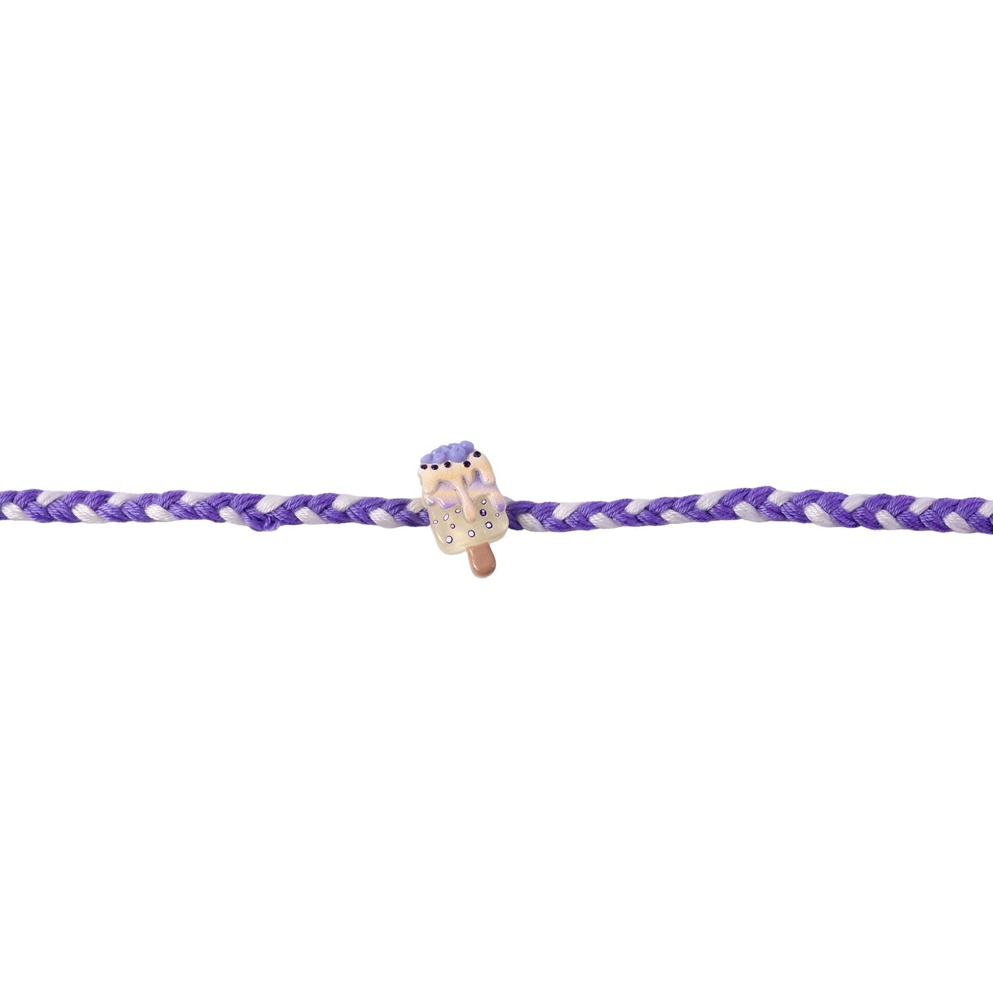 Excellent neat finishing on the fancy dori rakhi ensures a premium look.