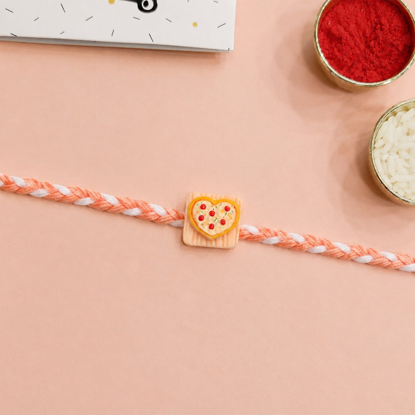 Rakhi tied around wrist demonstrating style and comfort