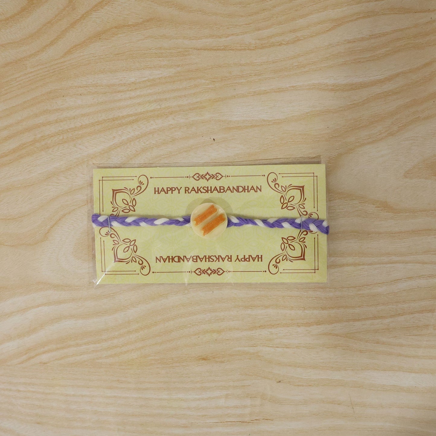 Full product image of braided thread Rakhi, stylish and elegant