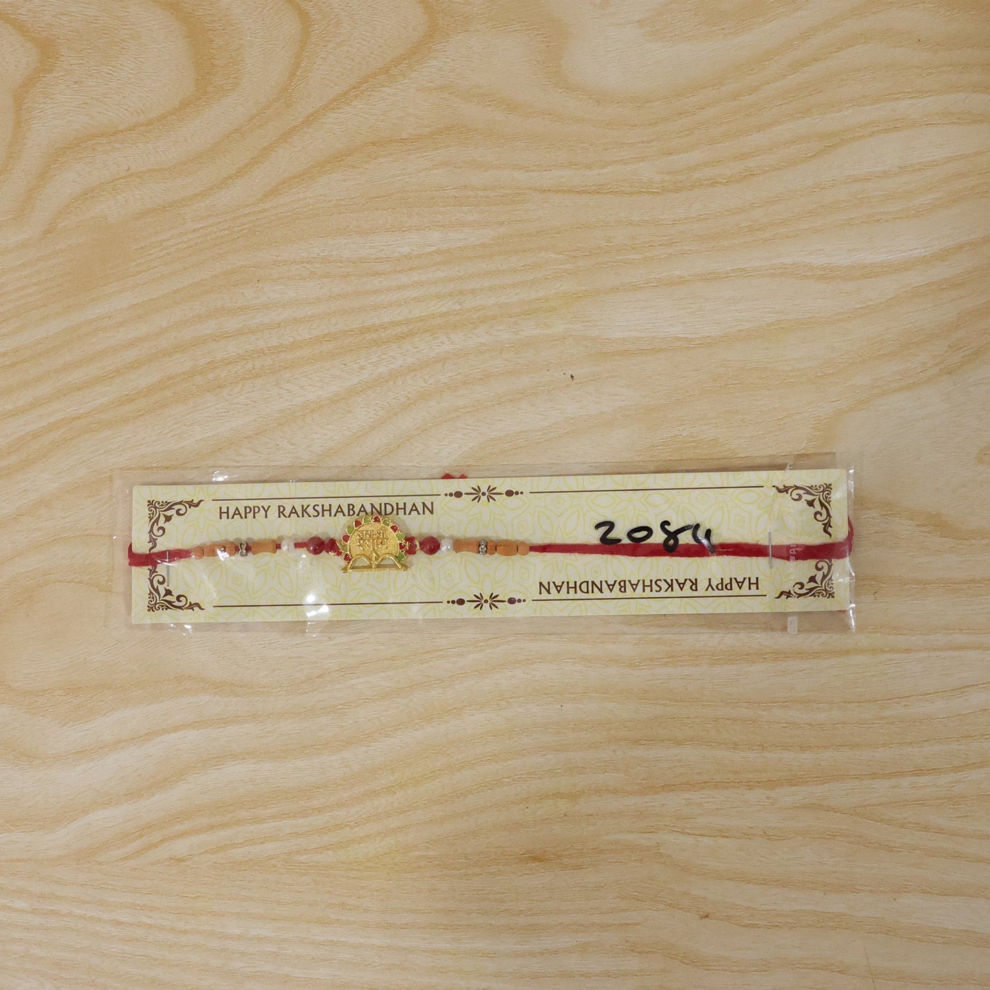 Ready-for-Raksha Bandhan traditional Rakhi for brother.